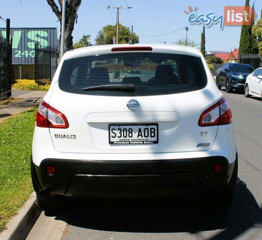 2011 NISSAN DUALIS ST (4X2) J10 SERIES II SUV, 4 DOORS, 5 SEATS