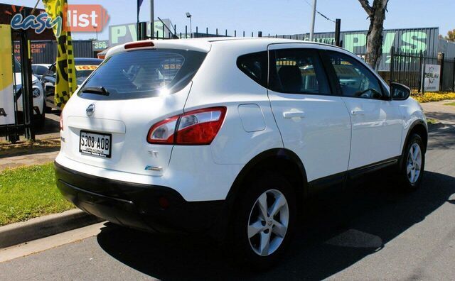 2011 NISSAN DUALIS ST (4X2) J10 SERIES II SUV, 4 DOORS, 5 SEATS