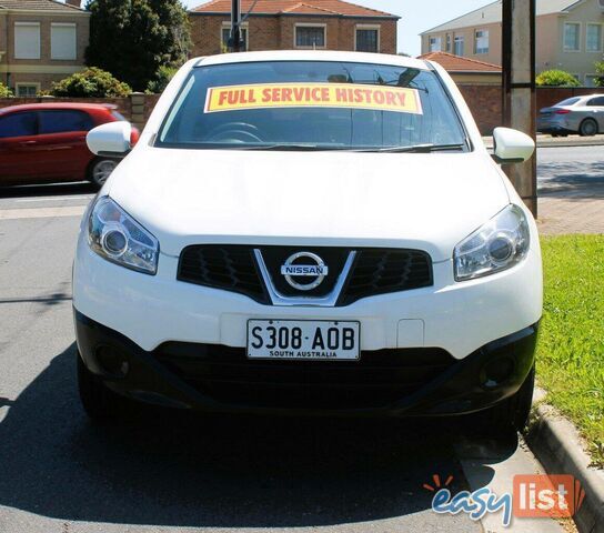 2011 NISSAN DUALIS ST (4X2) J10 SERIES II SUV, 4 DOORS, 5 SEATS