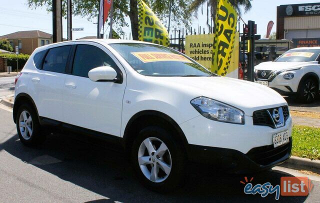 2011 NISSAN DUALIS ST (4X2) J10 SERIES II SUV, 4 DOORS, 5 SEATS