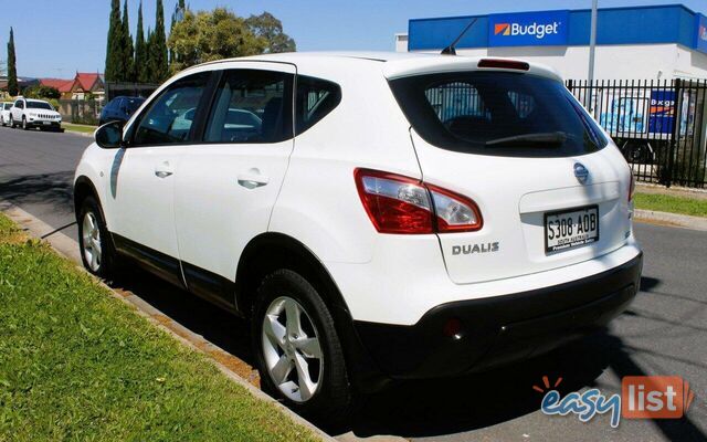 2011 NISSAN DUALIS ST (4X2) J10 SERIES II SUV, 4 DOORS, 5 SEATS