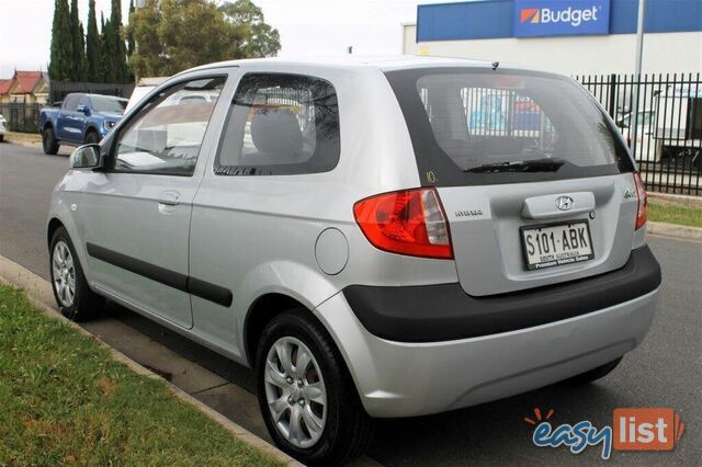 2009 HYUNDAI GETZ S TB MY09 HATCH, 3 DOORS, 5 SEATS