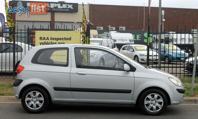 2009 HYUNDAI GETZ S TB MY09 HATCH, 3 DOORS, 5 SEATS