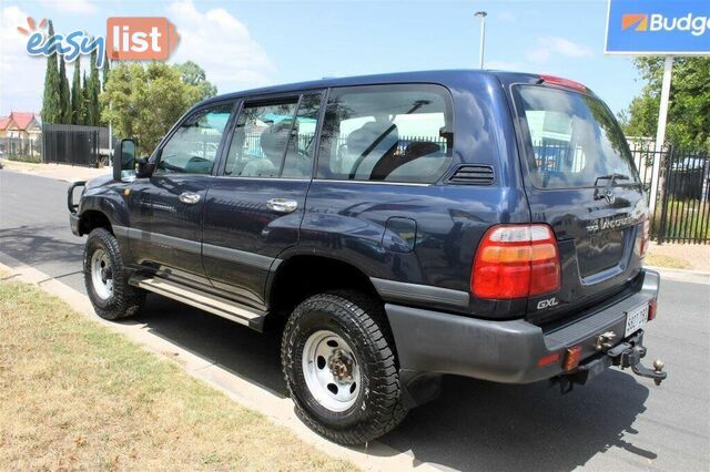 2000 TOYOTA LANDCRUISER GXL (4X4) HZJ105R SUV, 4 DOORS, 8 SEATS