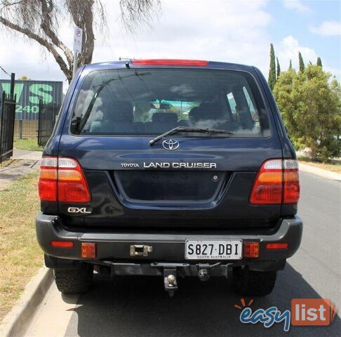 2000 TOYOTA LANDCRUISER GXL (4X4) HZJ105R SUV, 4 DOORS, 8 SEATS