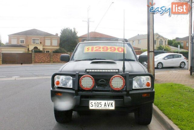 2010 NISSAN NAVARA ST-R (4X4) D22 MY08 UTE TRAY, 4 DOORS, 5 SEATS