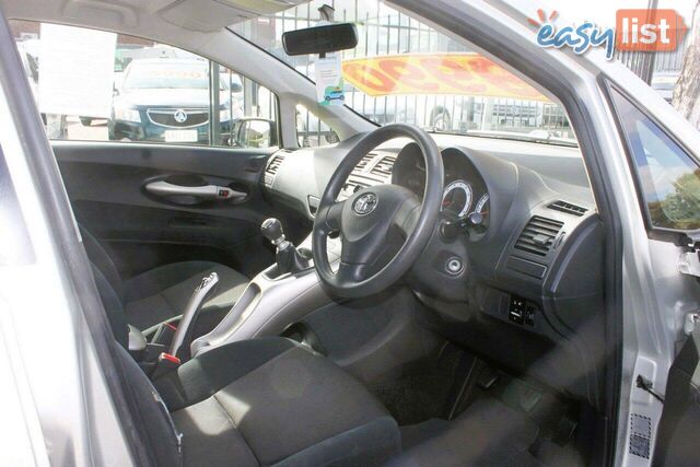 2007 TOYOTA COROLLA CONQUEST ZRE152R HATCH, 5 DOORS, 5 SEATS