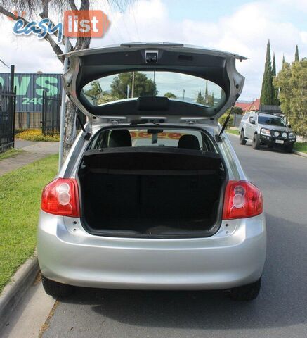 2007 TOYOTA COROLLA CONQUEST ZRE152R HATCH, 5 DOORS, 5 SEATS