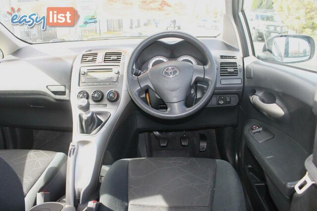 2007 TOYOTA COROLLA CONQUEST ZRE152R HATCH, 5 DOORS, 5 SEATS