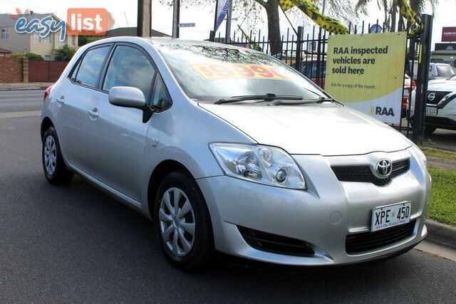 2007 TOYOTA COROLLA CONQUEST ZRE152R HATCH, 5 DOORS, 5 SEATS