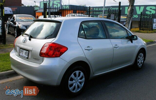 2007 TOYOTA COROLLA CONQUEST ZRE152R HATCH, 5 DOORS, 5 SEATS