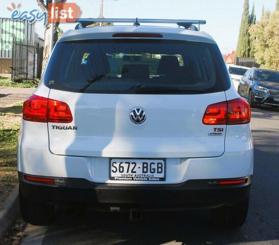 2015 VOLKSWAGEN TIGUAN 118 TSI (4X2) 5NC MY16 SUV, 4 DOORS, 5 SEATS