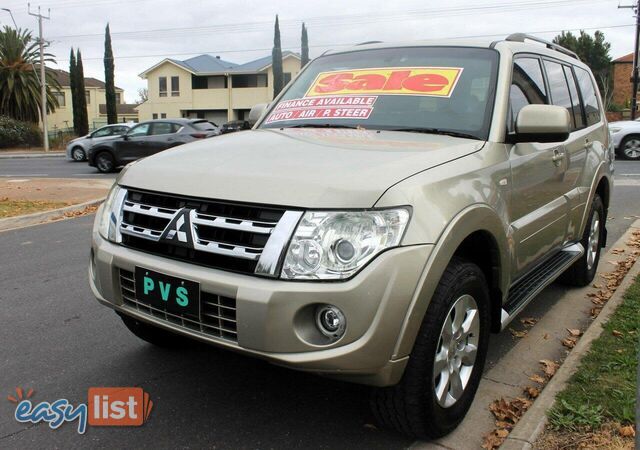 2012 MITSUBISHI PAJERO GLS LWB (4X4) NW MY12 SUV, 4 DOORS, 7 SEATS