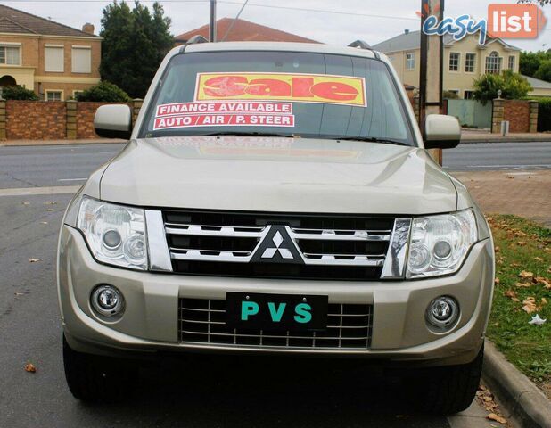 2012 MITSUBISHI PAJERO GLS LWB (4X4) NW MY12 SUV, 4 DOORS, 7 SEATS