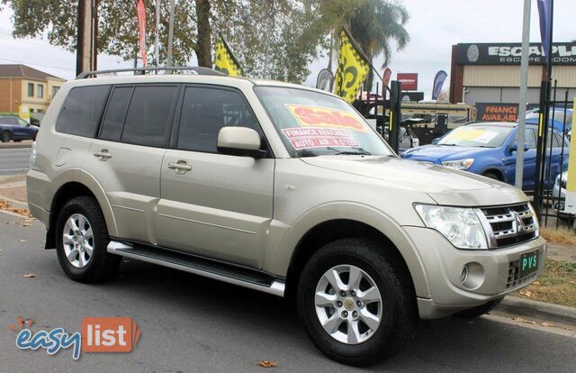 2012 MITSUBISHI PAJERO GLS LWB (4X4) NW MY12 SUV, 4 DOORS, 7 SEATS