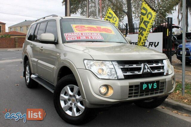 2012 MITSUBISHI PAJERO GLS LWB (4X4) NW MY12 SUV, 4 DOORS, 7 SEATS