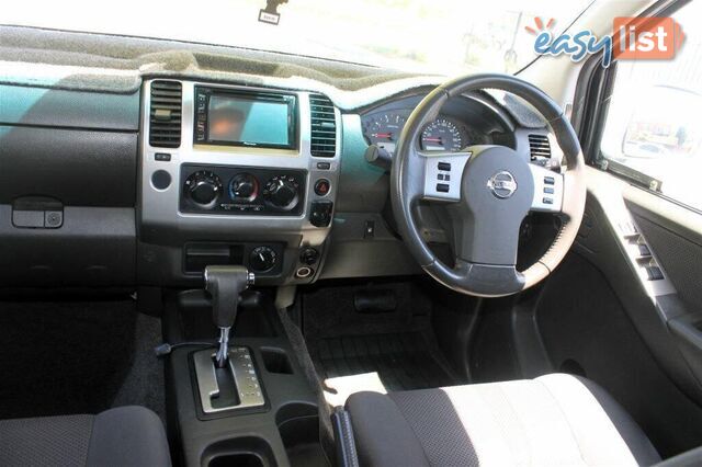 2011 NISSAN NAVARA ST (4X4) D40 UTE TRAY, 4 DOORS, 5 SEATS