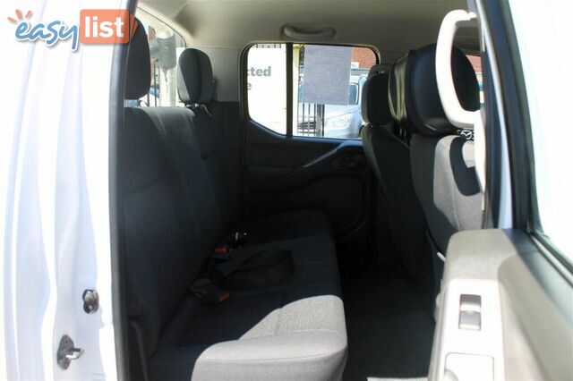 2011 NISSAN NAVARA ST (4X4) D40 UTE TRAY, 4 DOORS, 5 SEATS