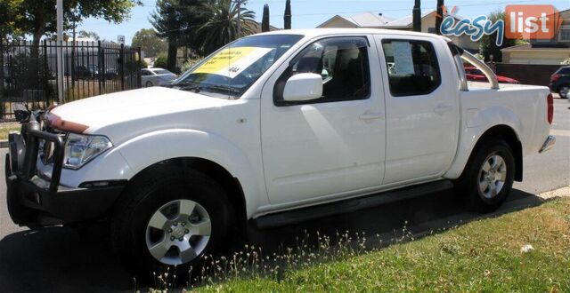 2011 NISSAN NAVARA ST (4X4) D40 UTE TRAY, 4 DOORS, 5 SEATS