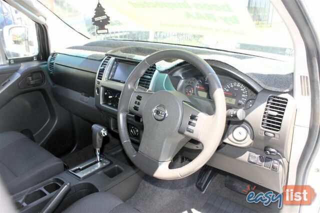 2011 NISSAN NAVARA ST (4X4) D40 UTE TRAY, 4 DOORS, 5 SEATS