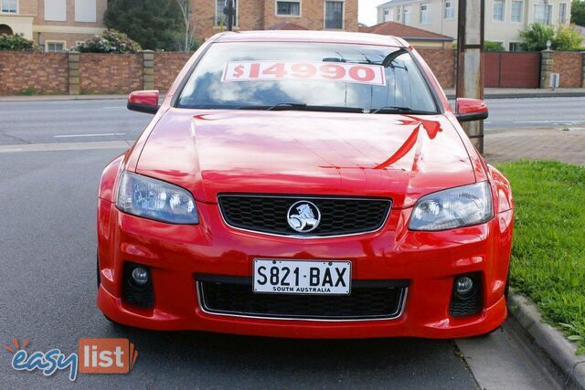 2012 HOLDEN COMMODORE SV6 VE II MY12 WAGON, 4 DOORS, 5 SEATS