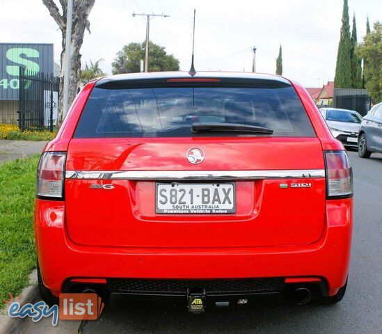 2012 HOLDEN COMMODORE SV6 VE II MY12 WAGON, 4 DOORS, 5 SEATS