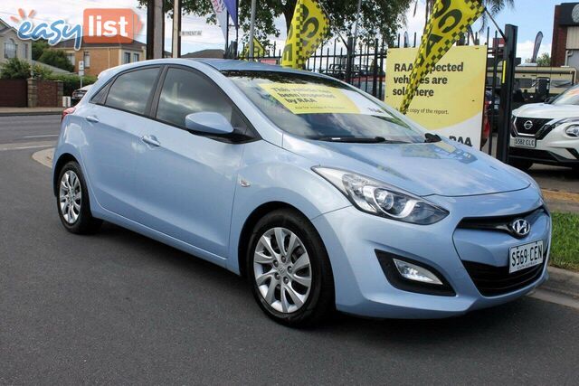 2012 HYUNDAI I30 ACTIVE GD HATCH, 5 DOORS, 5 SEATS