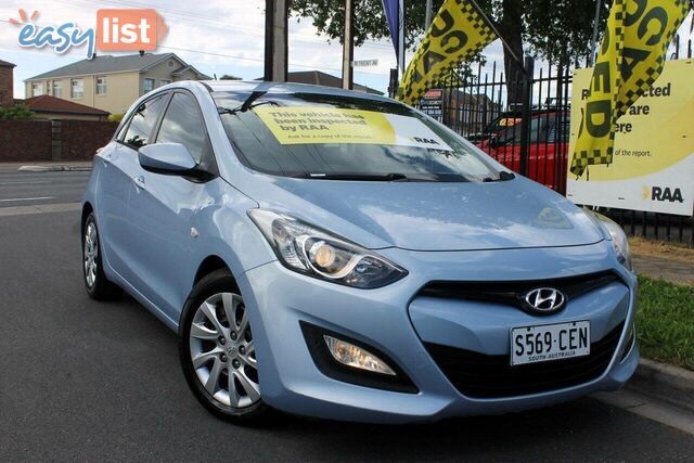 2012 HYUNDAI I30 ACTIVE GD HATCH, 5 DOORS, 5 SEATS