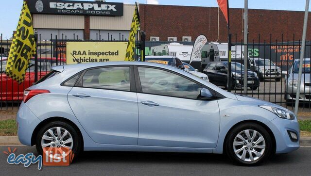 2012 HYUNDAI I30 ACTIVE GD HATCH, 5 DOORS, 5 SEATS