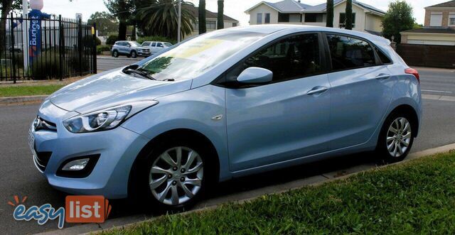 2012 HYUNDAI I30 ACTIVE GD HATCH, 5 DOORS, 5 SEATS