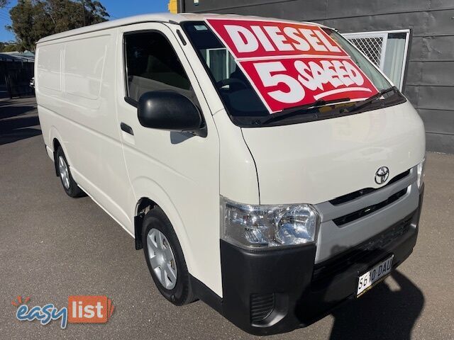 2018 TOYOTA HIACE LWB KDH201R MY16 4D VAN