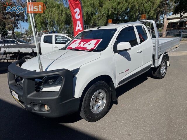 2017 HOLDEN COLORADO LS 4X4 RG MY18 SPACE CCHAS