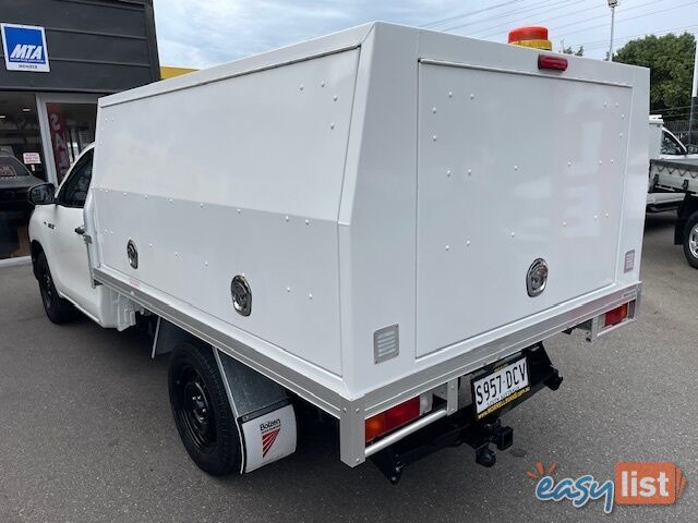 2018 TOYOTA HILUX WORKMATE TGN121R MY19 CCHAS