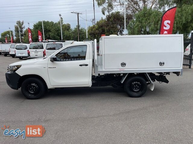 2018 TOYOTA HILUX WORKMATE TGN121R MY19 CCHAS