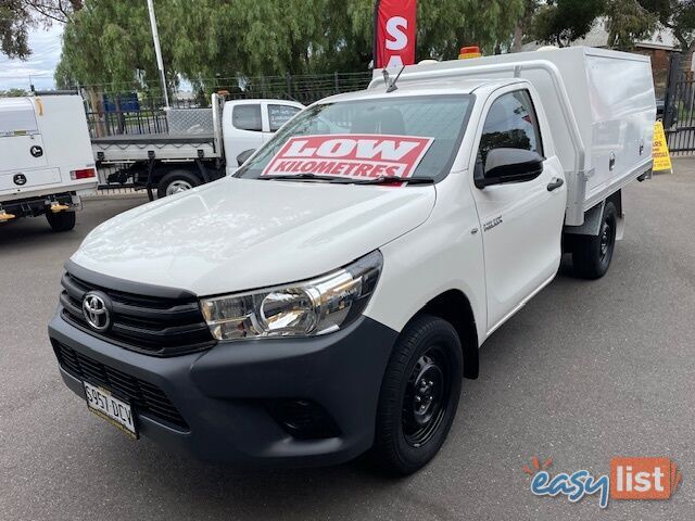 2018 TOYOTA HILUX WORKMATE TGN121R MY19 CCHAS