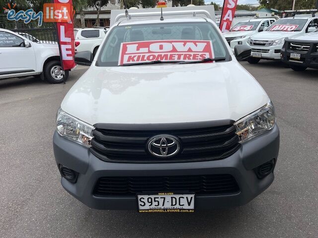 2018 TOYOTA HILUX WORKMATE TGN121R MY19 CCHAS