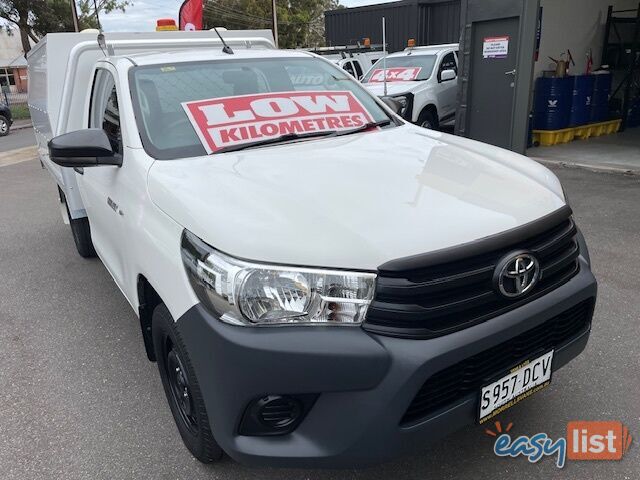 2018 TOYOTA HILUX WORKMATE TGN121R MY19 CCHAS