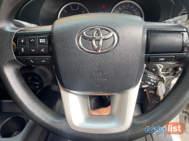 2018 TOYOTA HILUX SR 4X4 GUN126R MY19 CCHAS