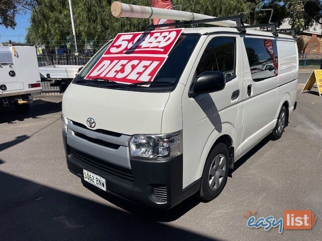 2014 TOYOTA HIACE LWB KDH201R MY14 4D VAN