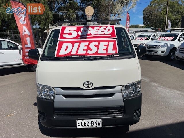 2014 TOYOTA HIACE LWB KDH201R MY14 4D VAN