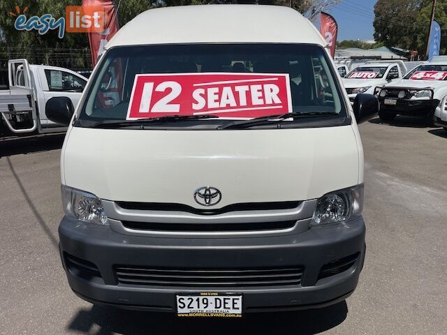 2009 TOYOTA HIACE COMMUTER TRH223R MY07 UPGRADE BUS