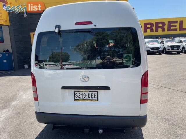 2009 TOYOTA HIACE COMMUTER TRH223R MY07 UPGRADE BUS