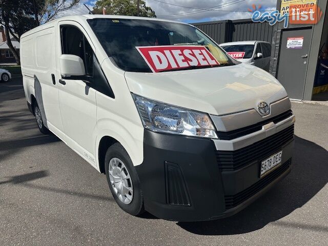 2019 TOYOTA HIACE LWB GDH300R 4D VAN