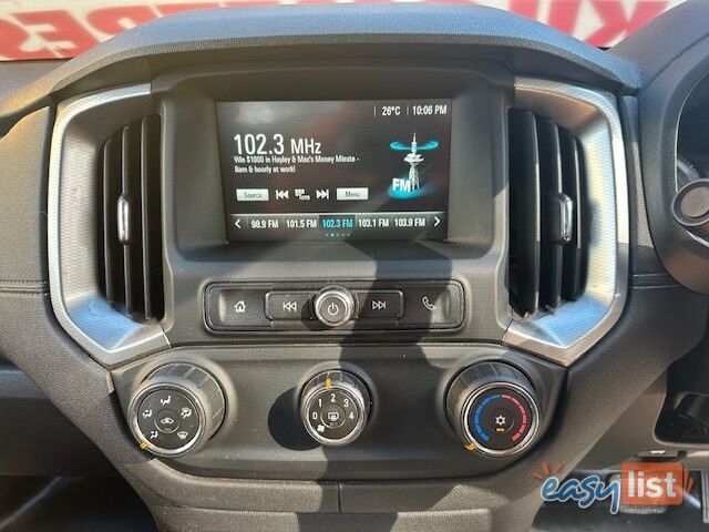 2019 HOLDEN COLORADO LS 4X2 5YR RG MY19 CREW CCHAS