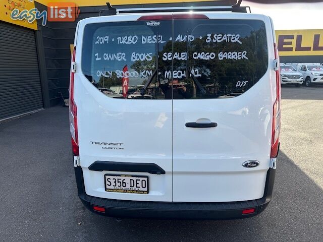 2019 FORD TRANSIT CUSTOM 340L LWB VN MY19.75 VAN