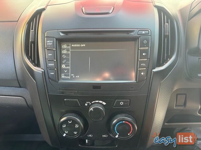 2018 ISUZU D-MAX SX 4X4 TF MY18 CCHAS