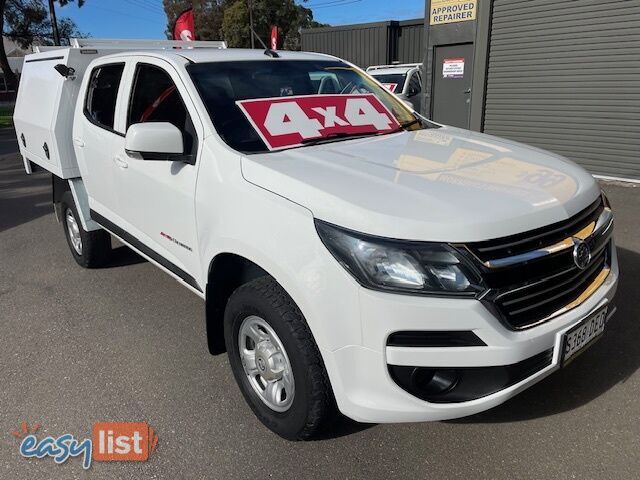 2018 HOLDEN COLORADO LS 4X4 RG MY19 CREW CCHAS