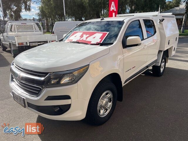 2018 HOLDEN COLORADO LS 4X4 RG MY19 CREW CCHAS