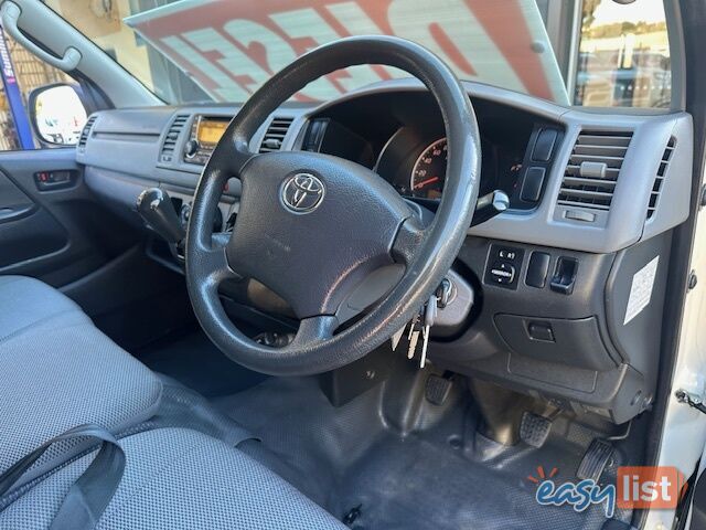 2013 TOYOTA HIACE LWB KDH201R MY12 UPGRADE 4D VAN