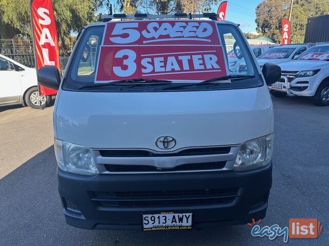 2013 TOYOTA HIACE LWB KDH201R MY12 UPGRADE 4D VAN